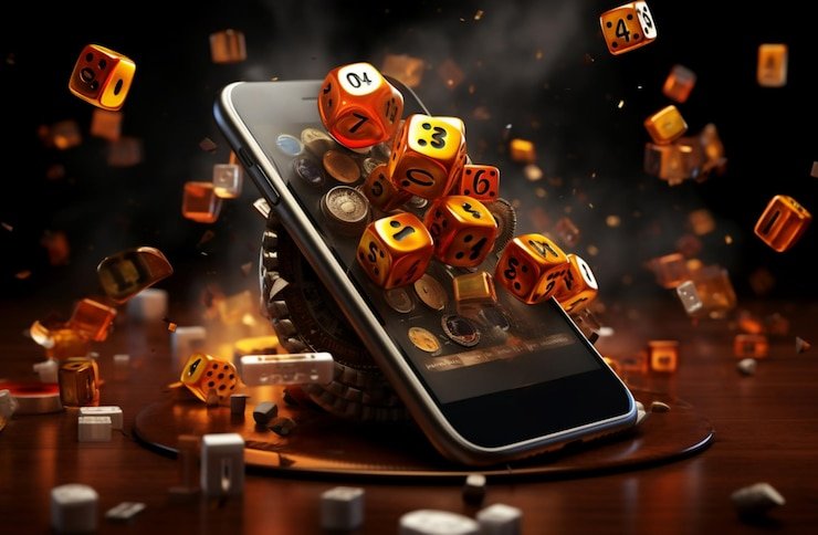 Casino-style game lobby interface on jollyph platform